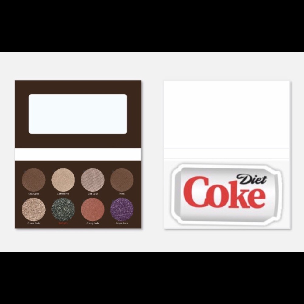 Eyebrow powder and eyeshadow